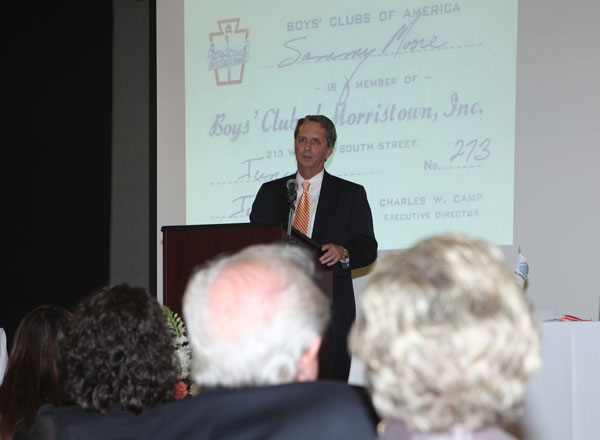 Scott Reams at the Steak and Burger Dinner